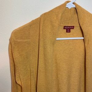 Yellow Merona Cardigan